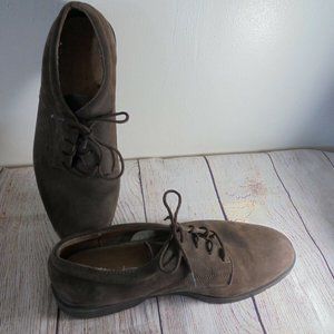 Streetcars Mens 11 M Oxfords Leather Suede Slip on